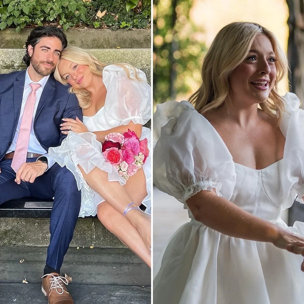 Selkie Ivory Bebe Bloom Dress Size XS NWT Puff Sleeve Organza Mini Bridal - Picture 11 of 16